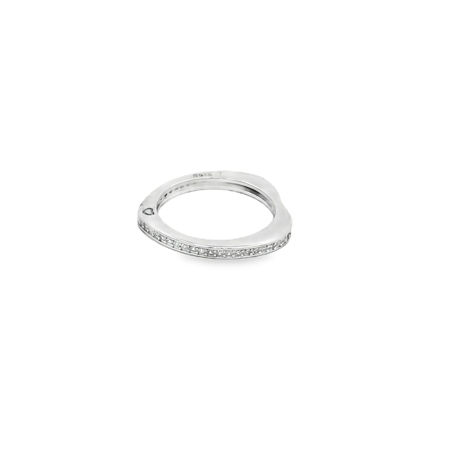 Twilight Curve Diamond Ring