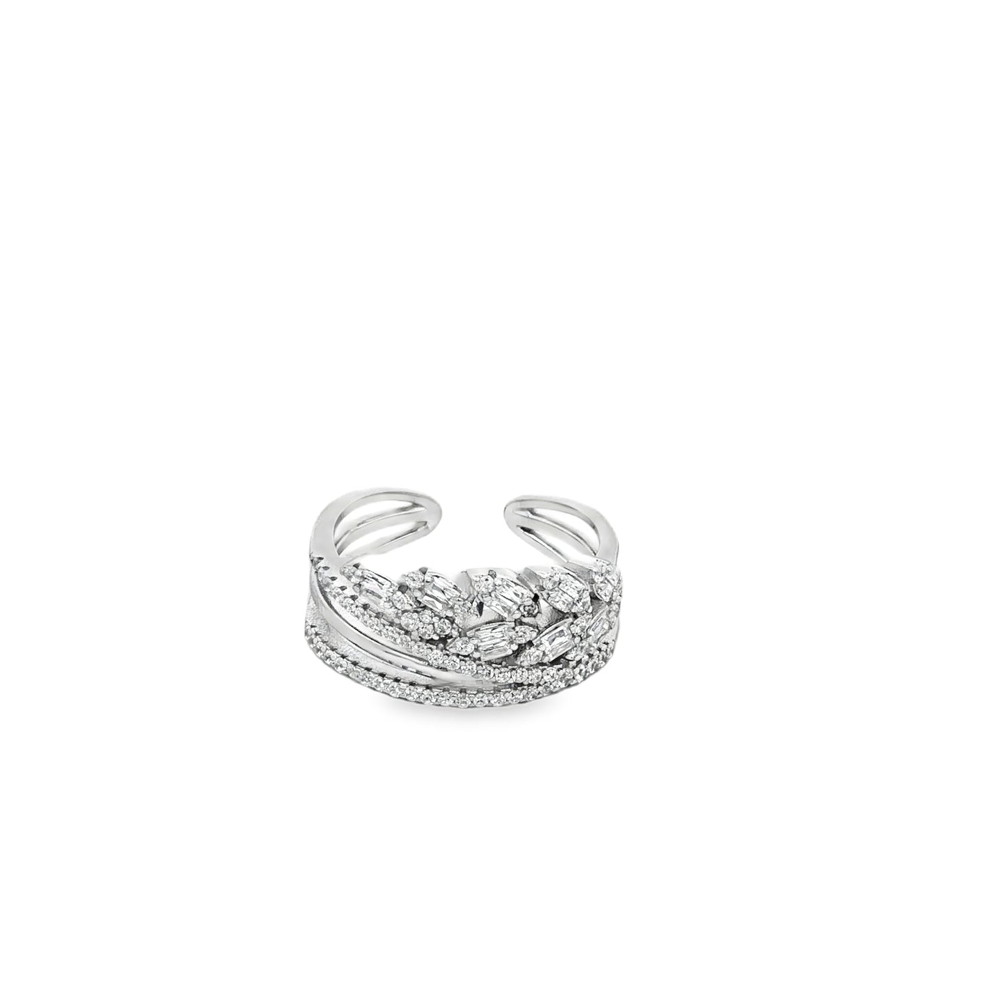 Celestial Wave Diamond Ring
