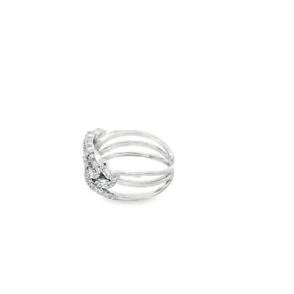 Celestial Wave Diamond Ring