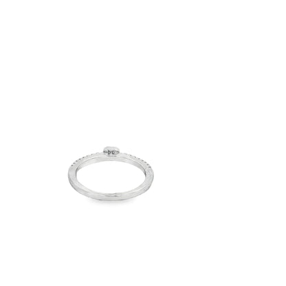 Tiny Heart Pavé Ring