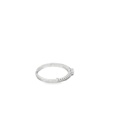 Tiny Heart Pavé Ring