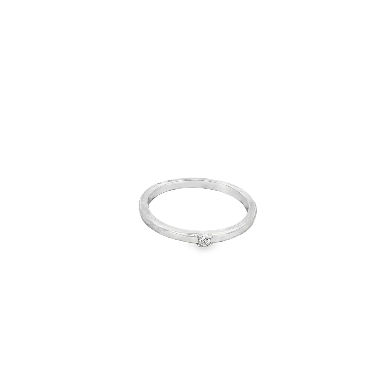 Minimal Solitaire Grace Ring