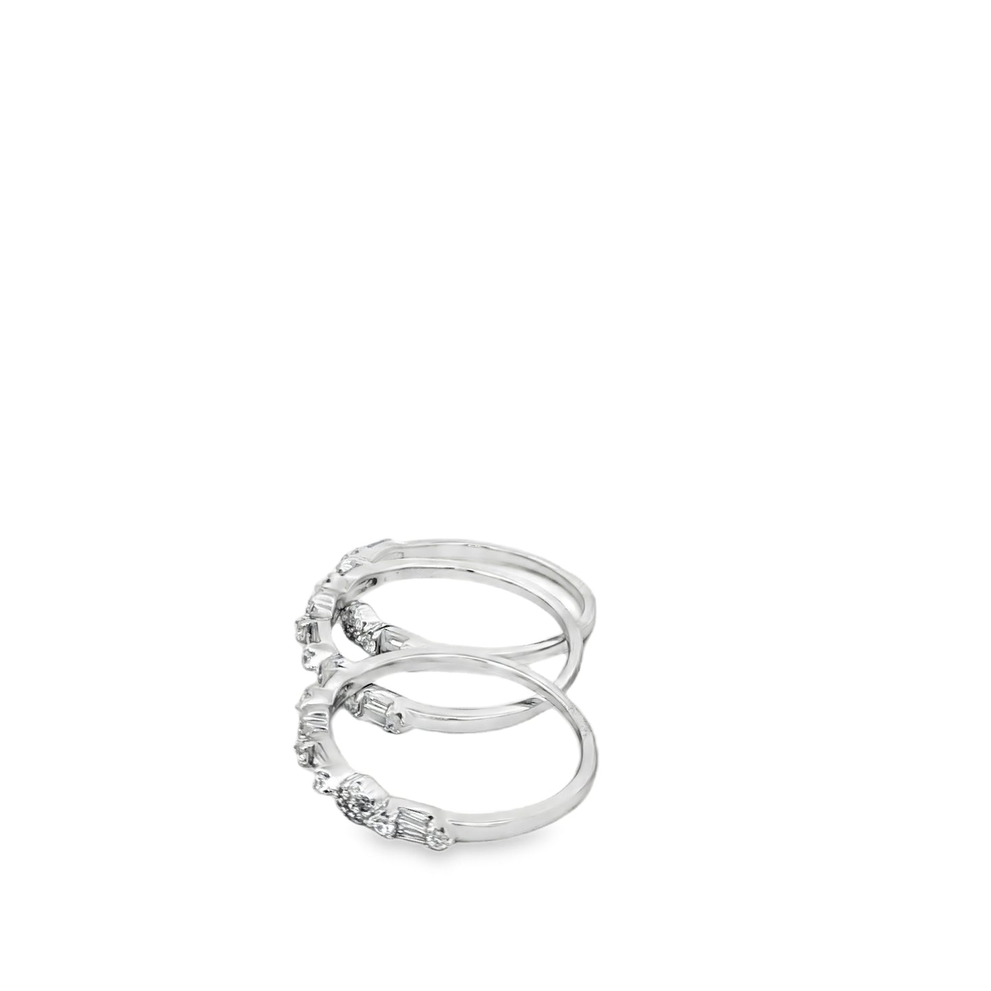 Elegant Triple Stack Ring Set