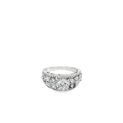 Majestic Bloom Diamond Ring