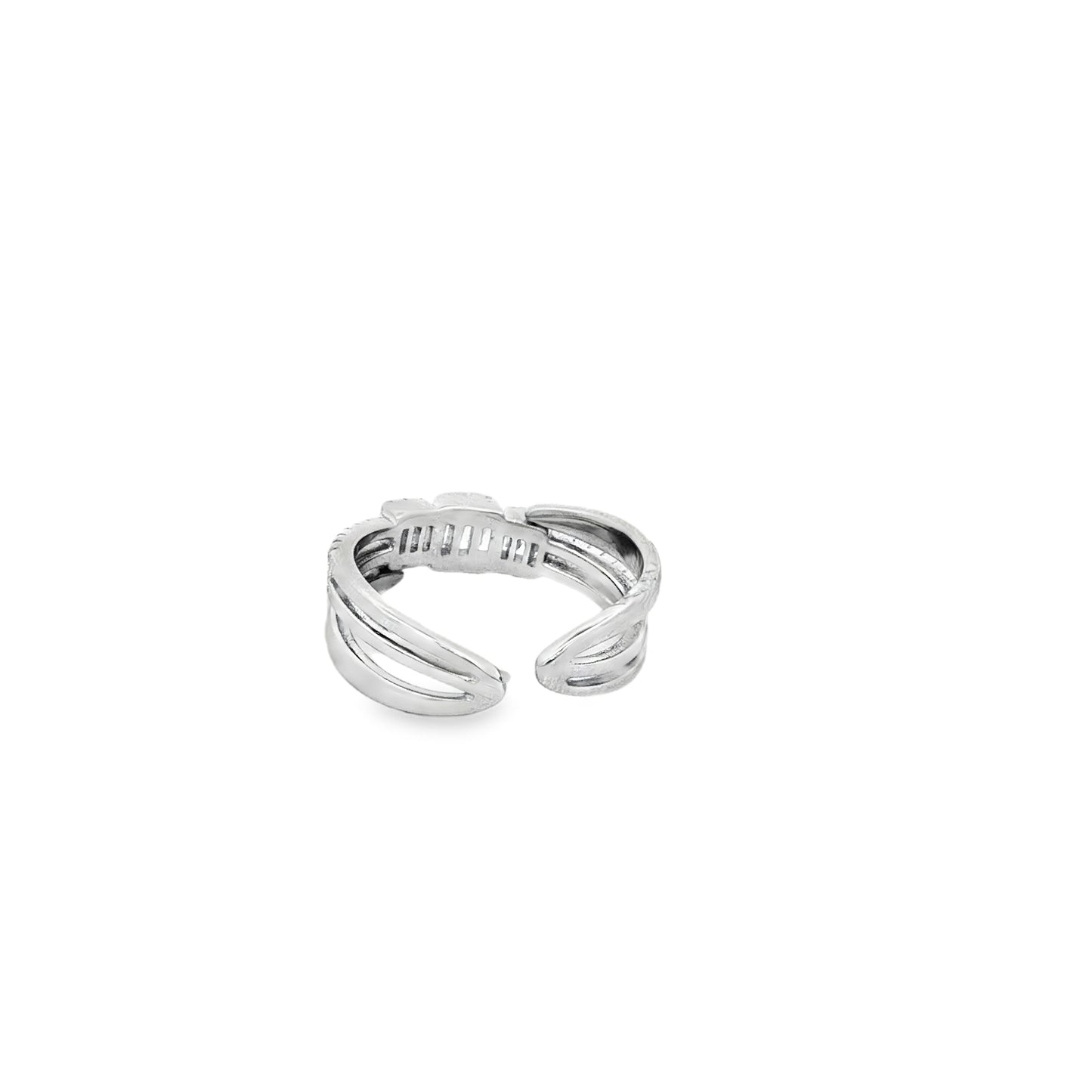 Twisted Spark Open Ring