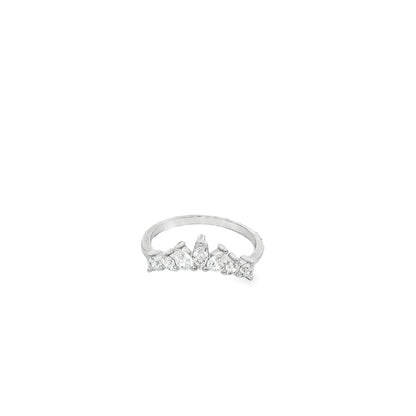 Royal Tiara Diamond Ring