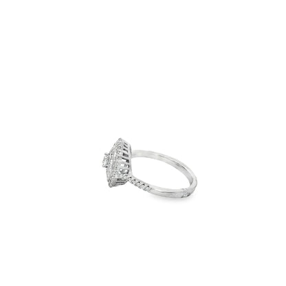 Celestial Halo Diamond Ring