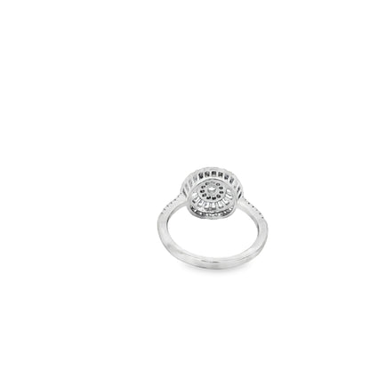 Celestial Halo Diamond Ring
