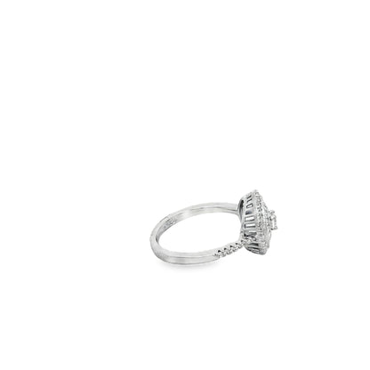 Celestial Halo Diamond Ring