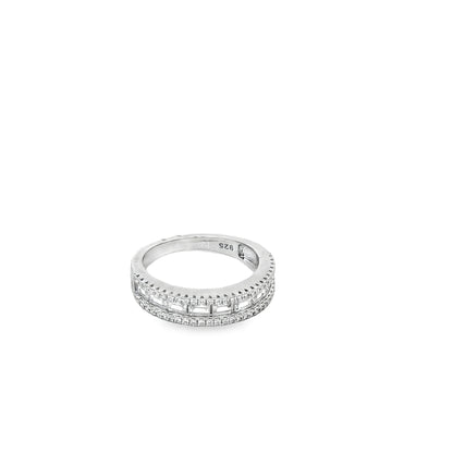 Royal Crystal Band Ring