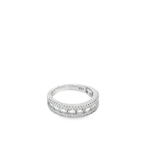 Royal Crystal Band Ring
