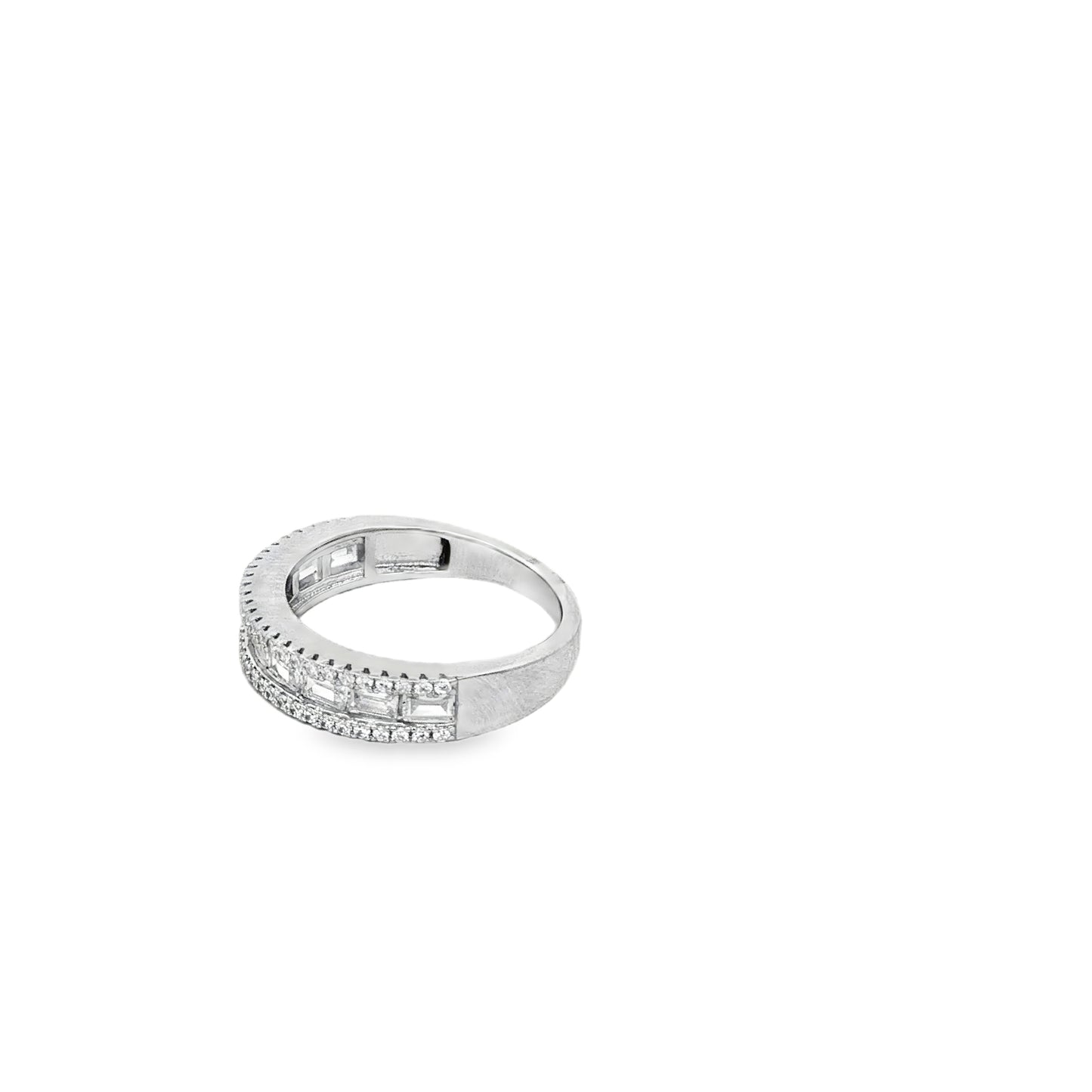 Royal Crystal Band Ring