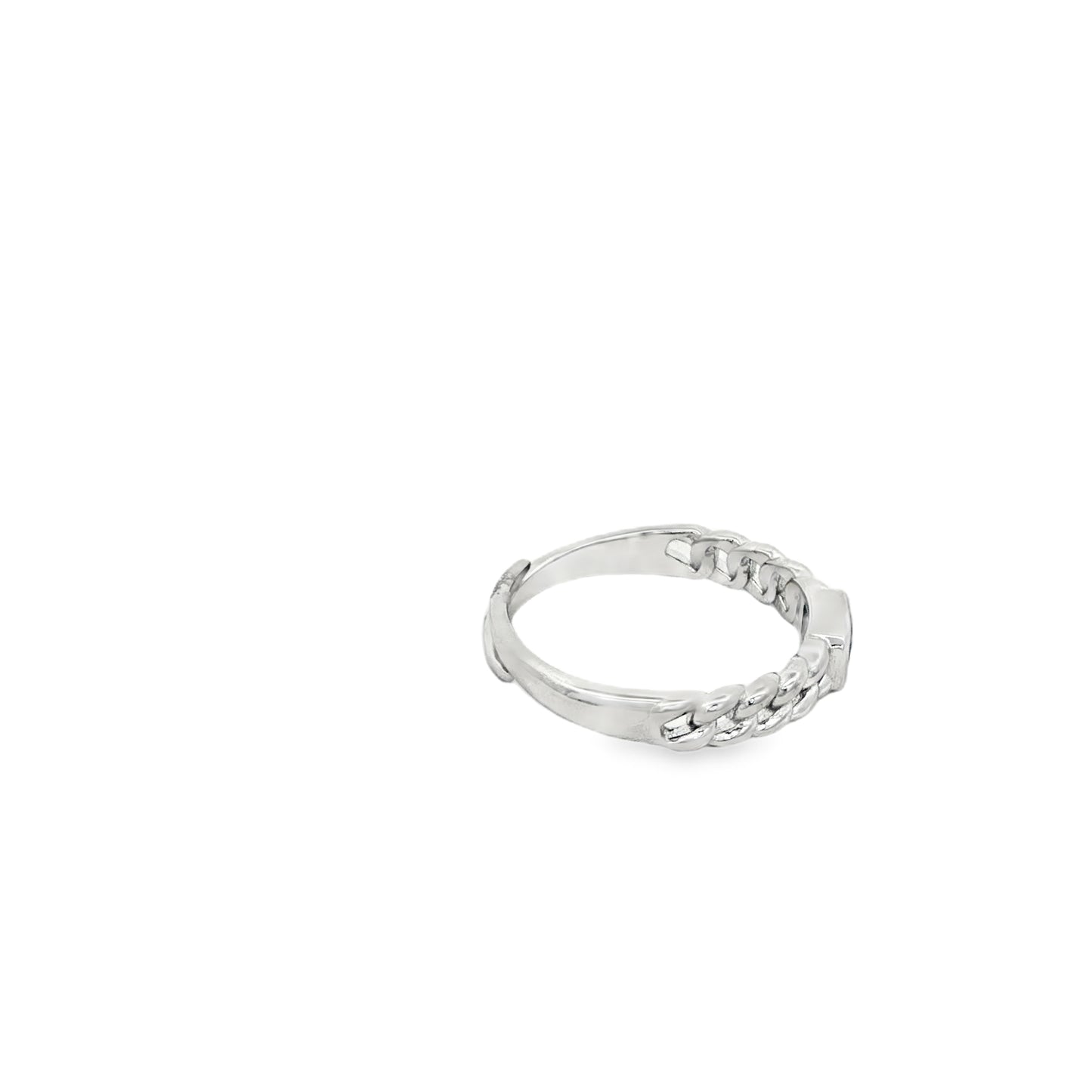 Emerald Twist Adjustable Ring