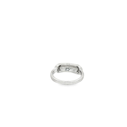 Blue Opal Inlay Designer Ring