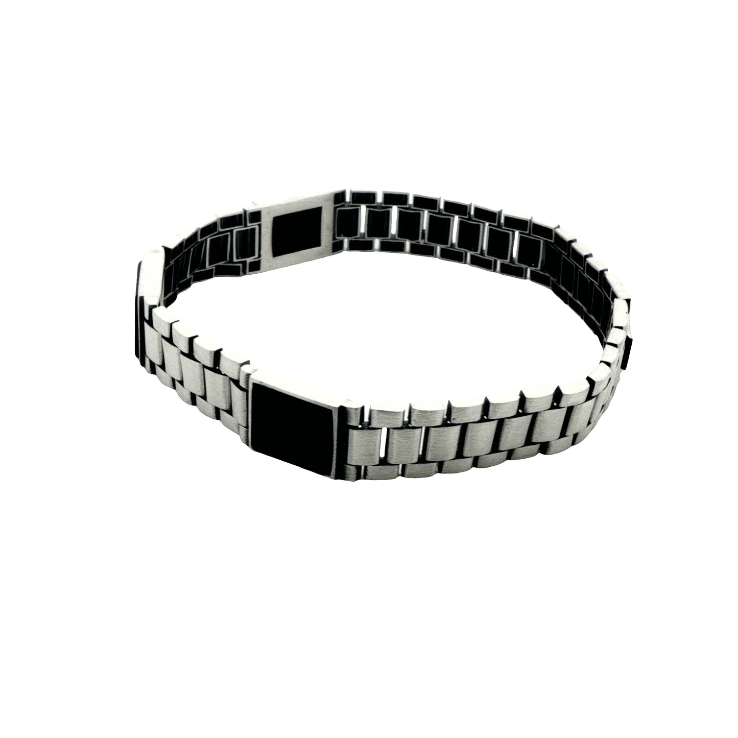 Midnight Steel Link Bracelet