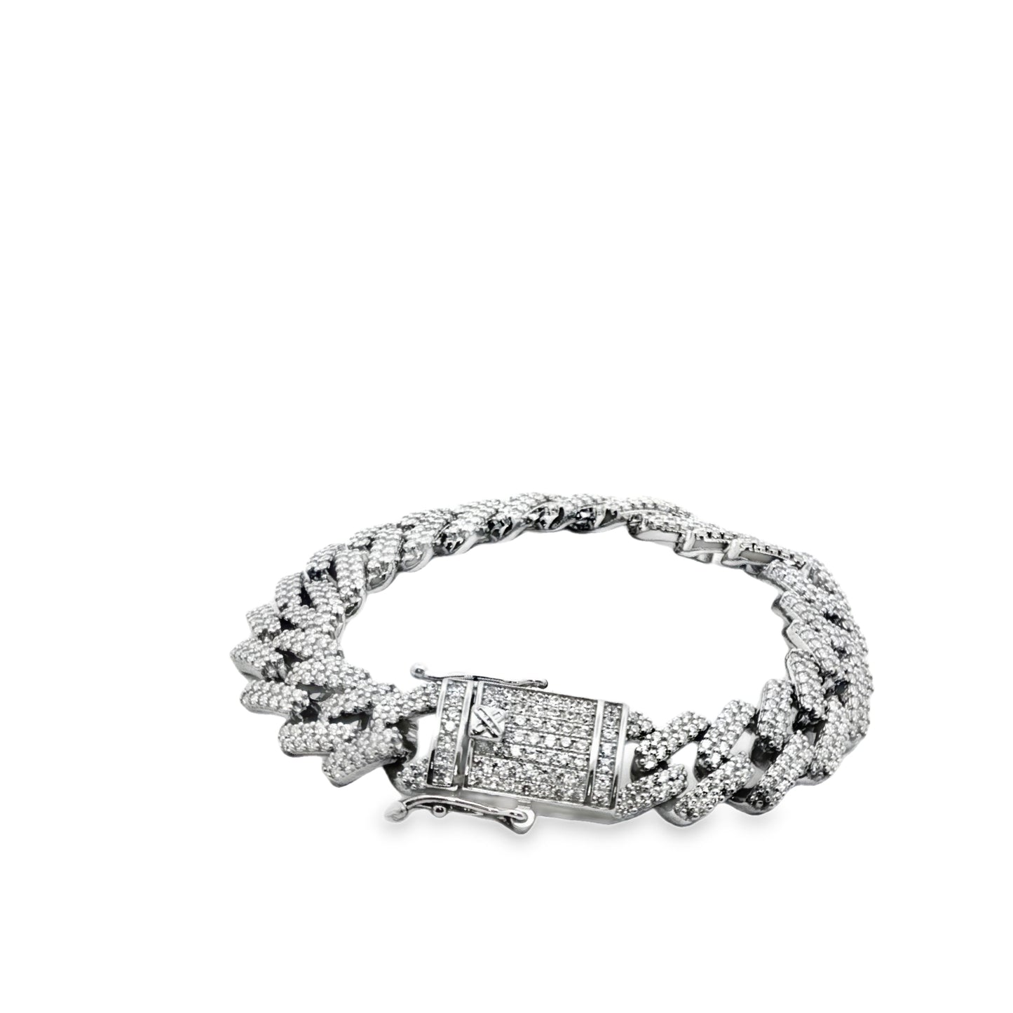 Iced Cuban Link Men’s Bracelet