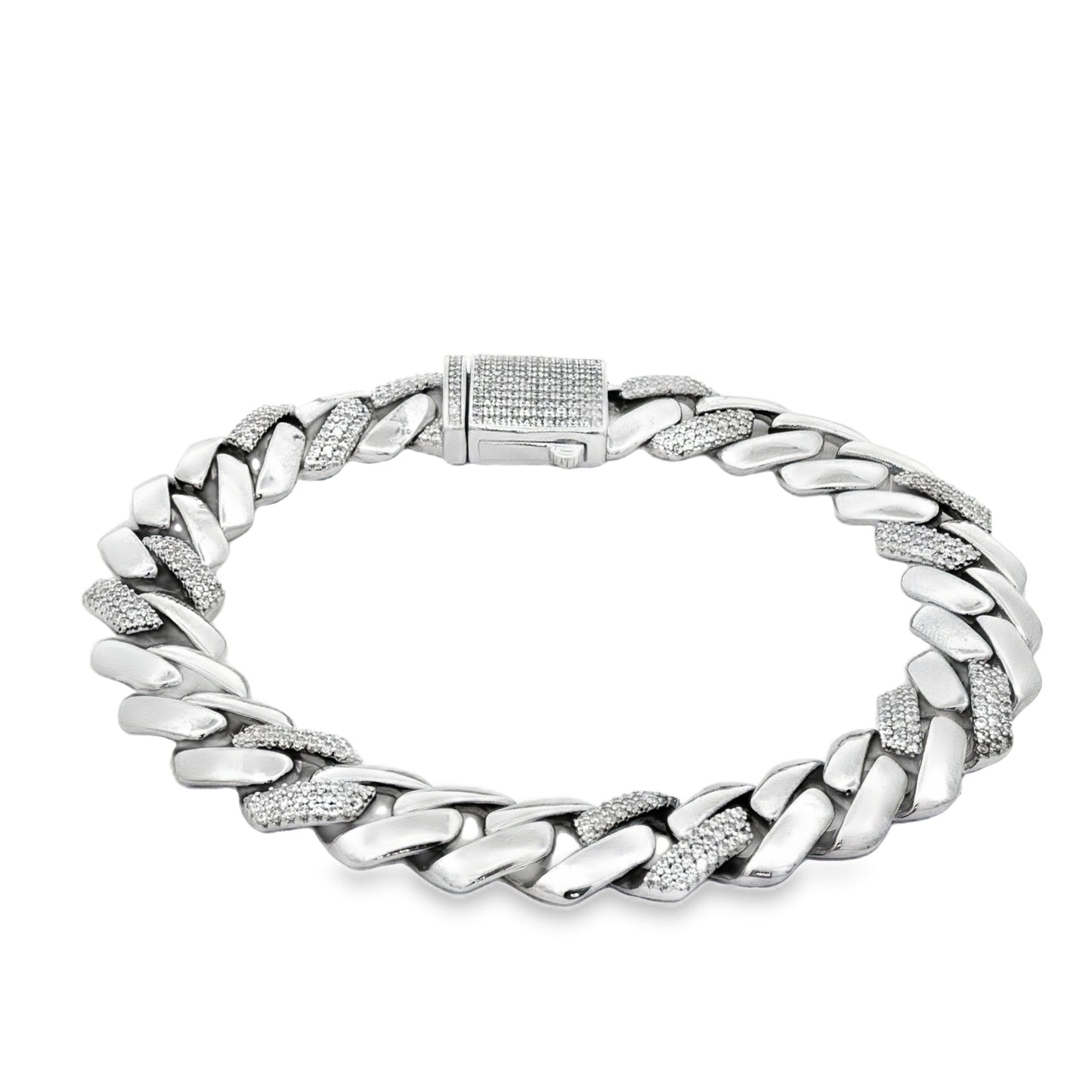 Diamond Cuban Link Men’s Bracelet