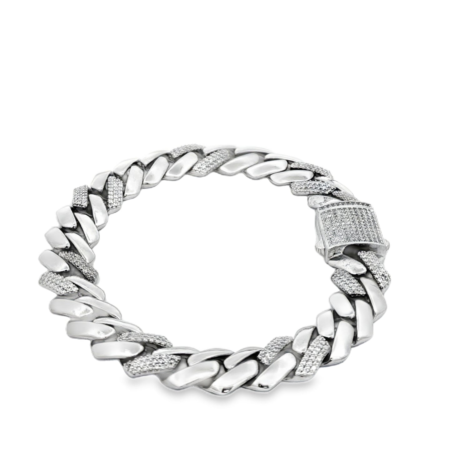 Diamond Cuban Link Men’s Bracelet