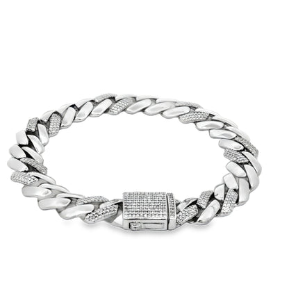 Diamond Cuban Link Men’s Bracelet