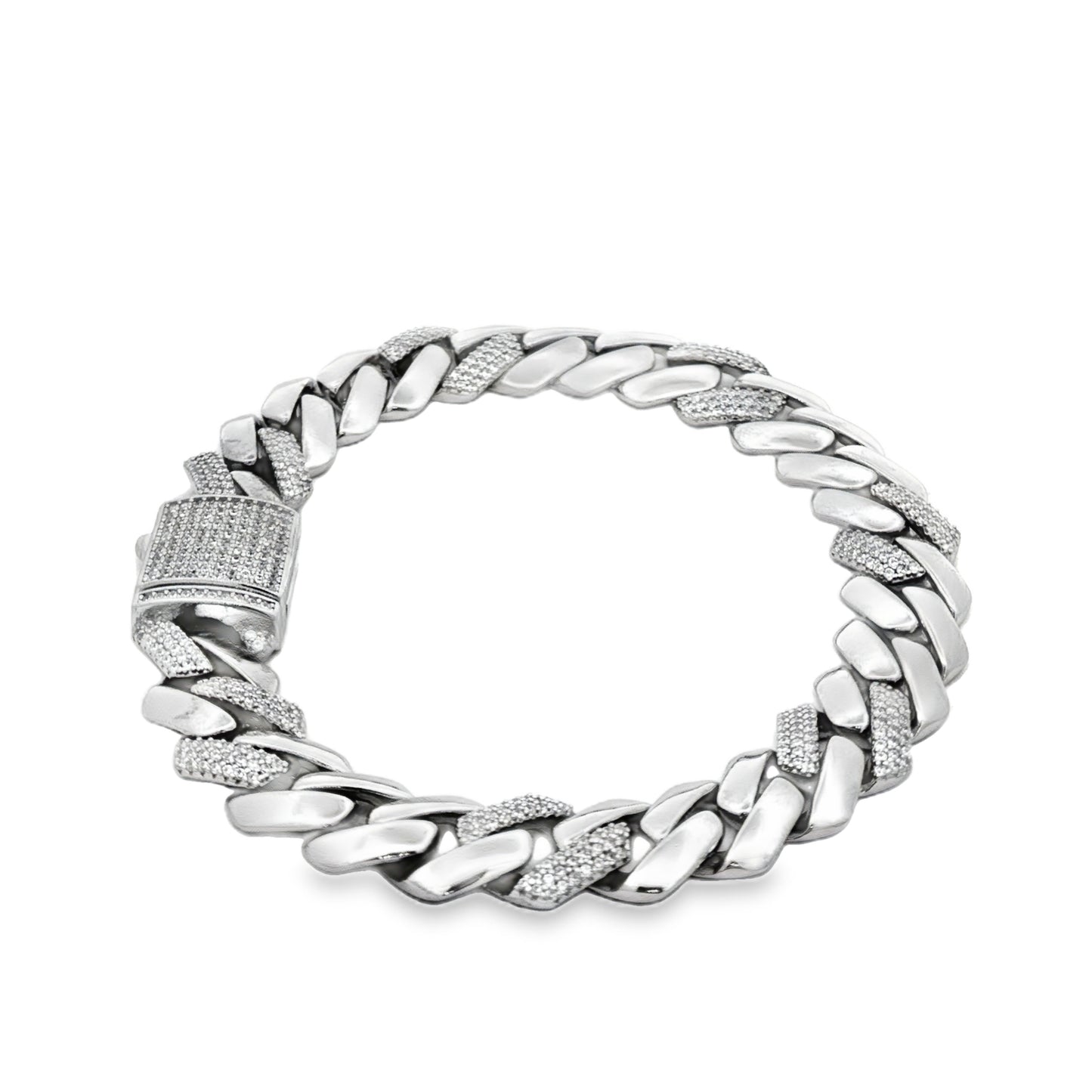 Diamond Cuban Link Men’s Bracelet