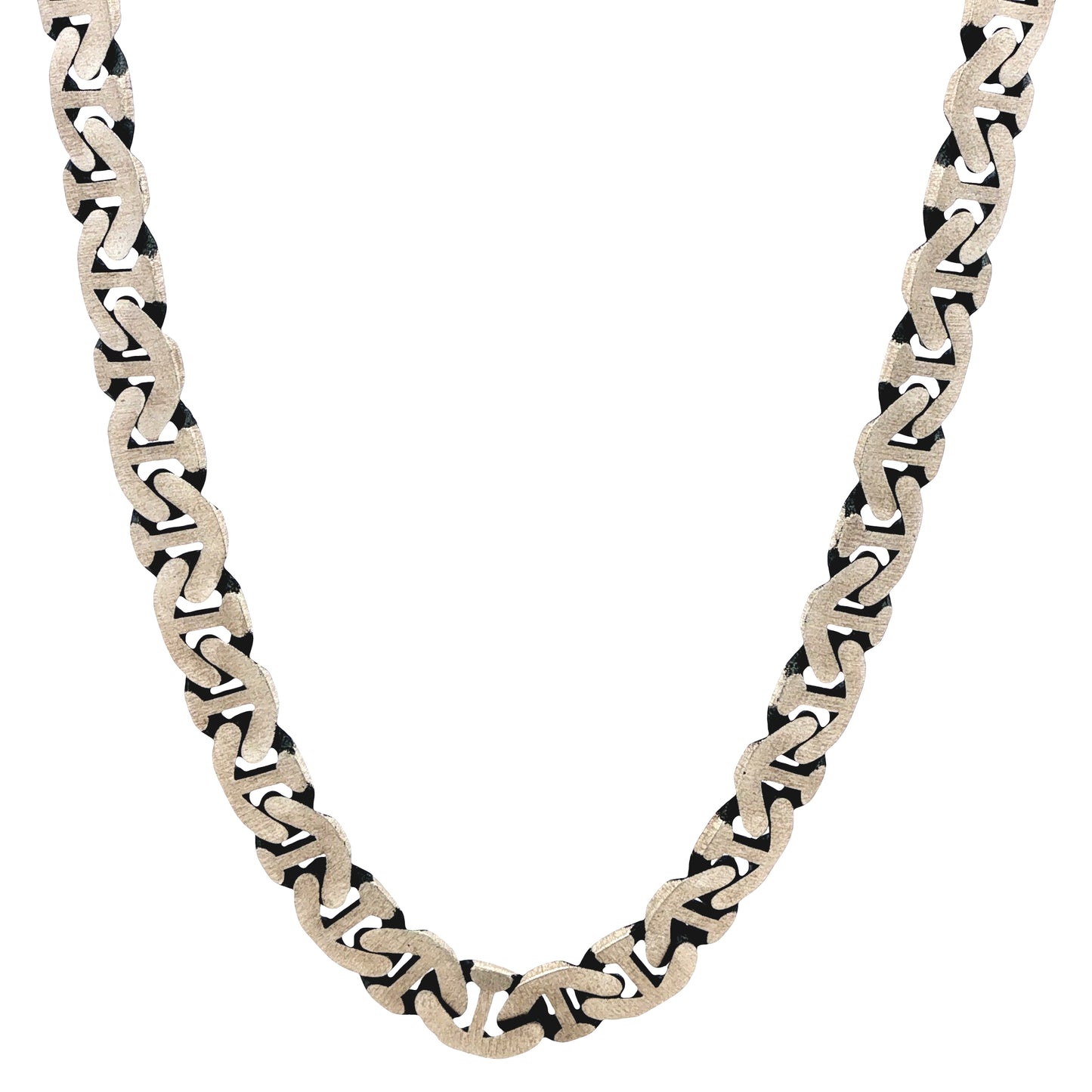 Dual-Tone Designer Link Chain