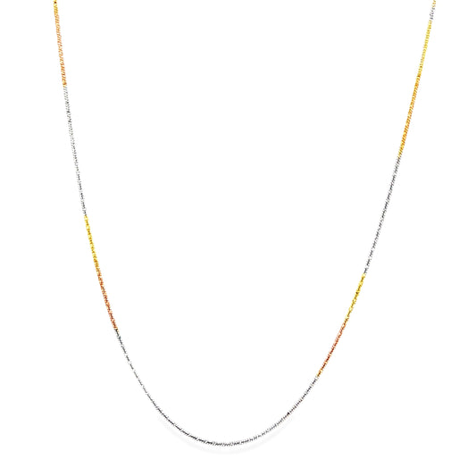 Tricolor Box Chain