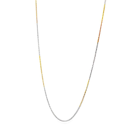 Tricolor Box Chain