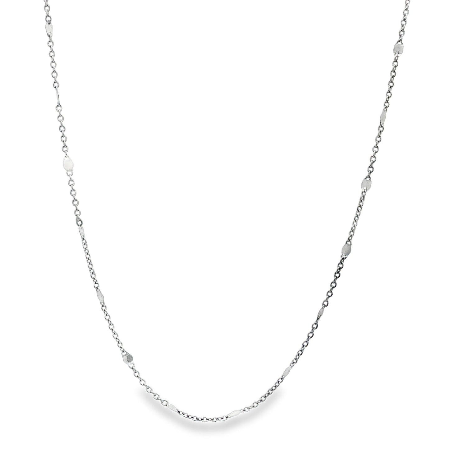 Silver Station Bead Chain