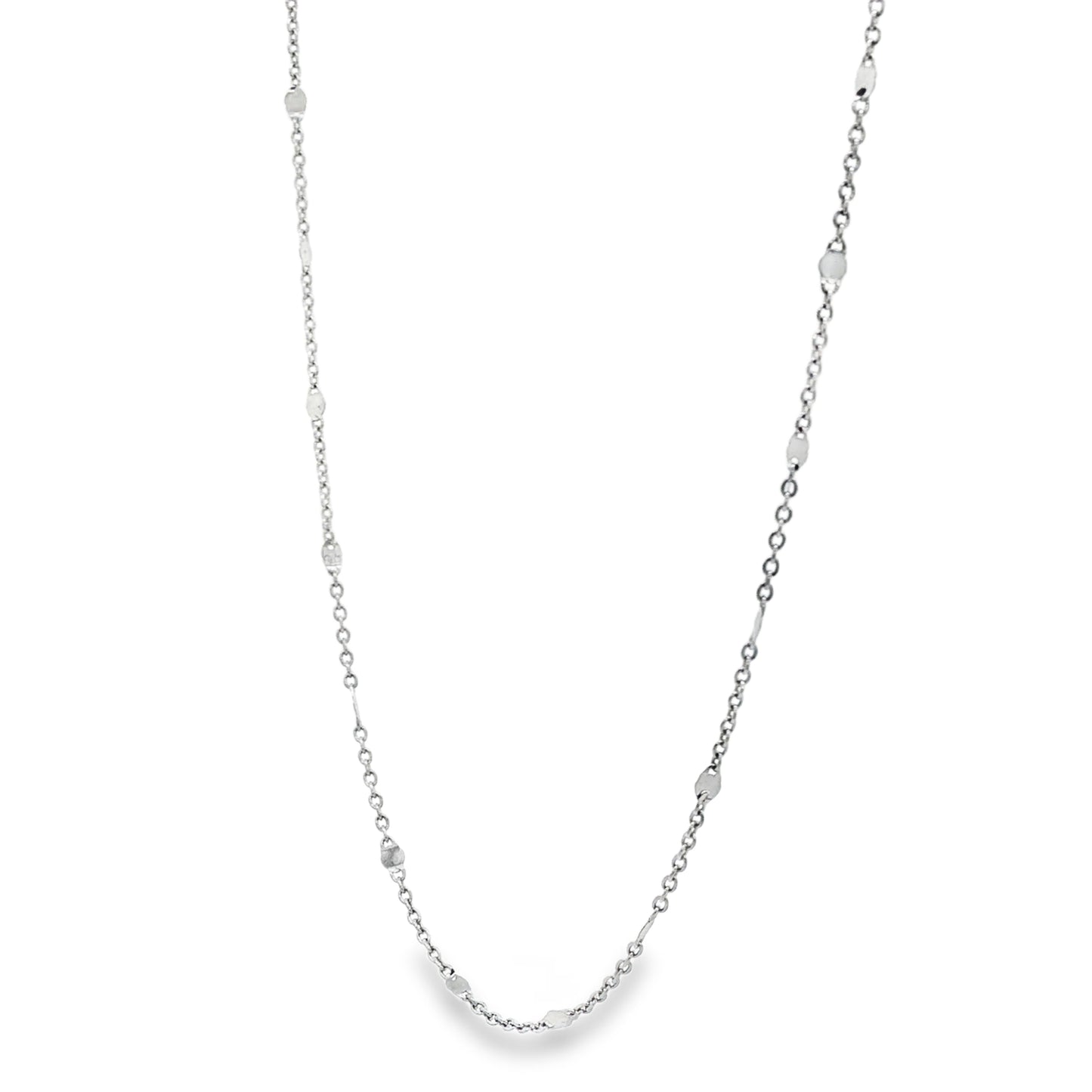 Silver Station Bead Chain