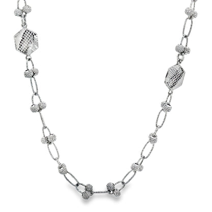 Geometric Beaded Designer Chain