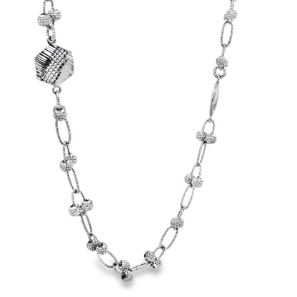 Geometric Beaded Designer Chain