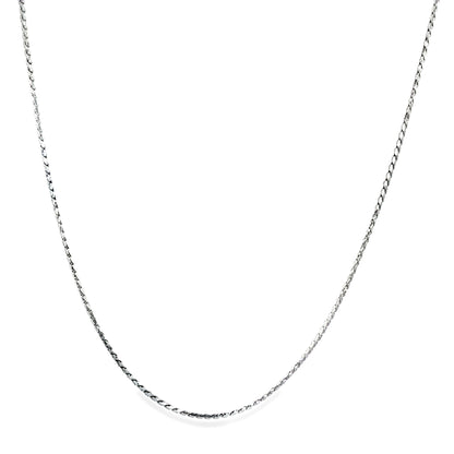 Silver Twisted Rope Chain