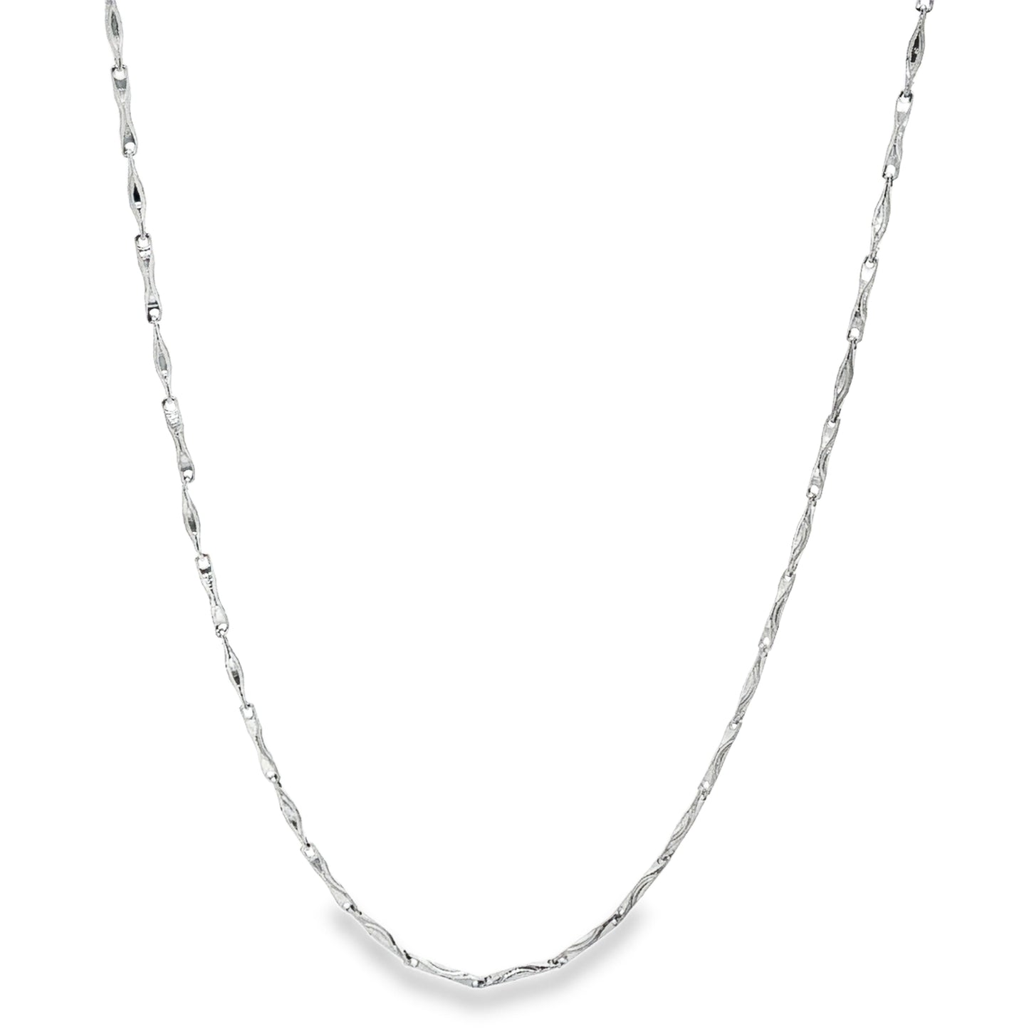Twisted Designer Link Chain