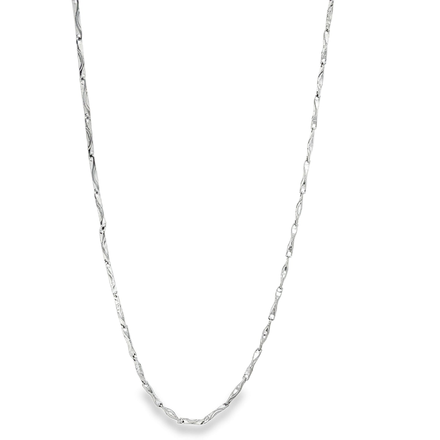 Twisted Designer Link Chain