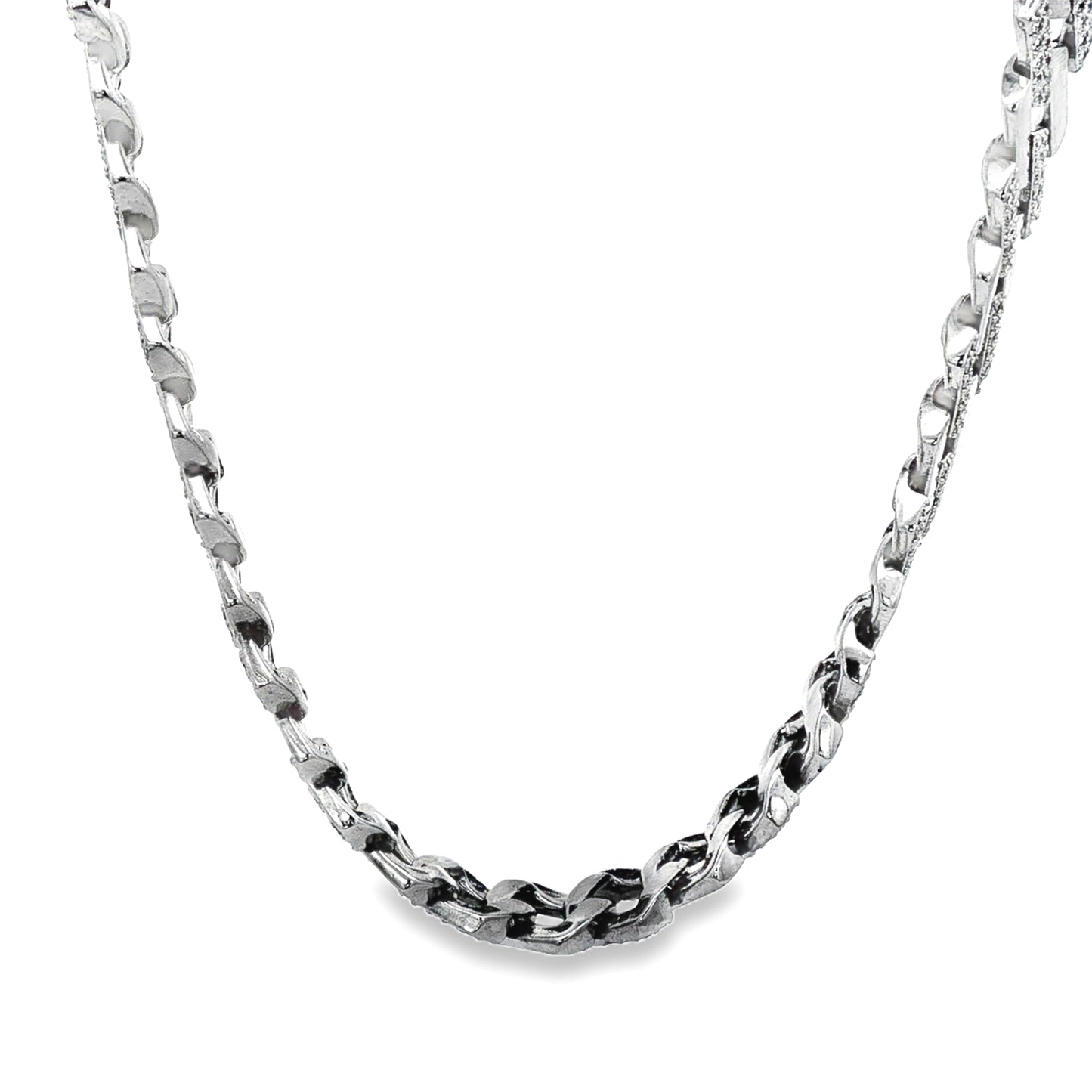Classic Silver Curb Chain
