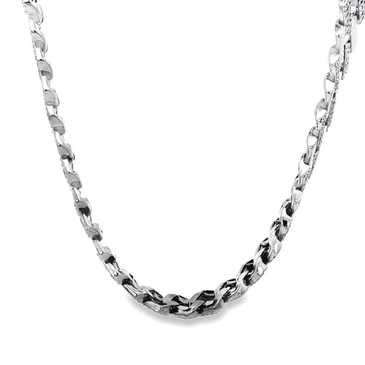 Classic Silver Curb Chain