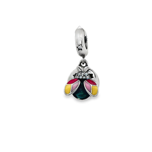 Multicolor Enamel Bee Charm