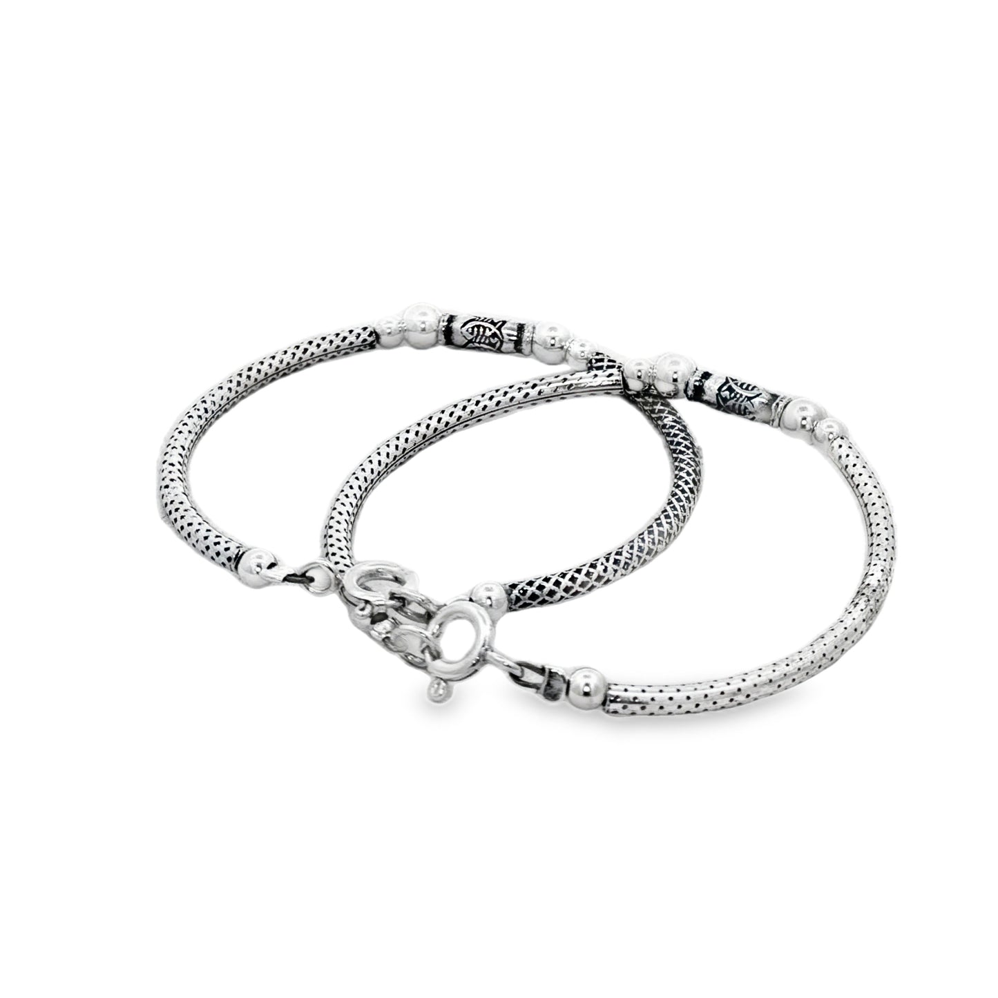 925 Sterling Silver Baby Kada (Bracelet)