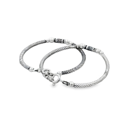 925 Sterling Silver Baby Kada (Bracelet)