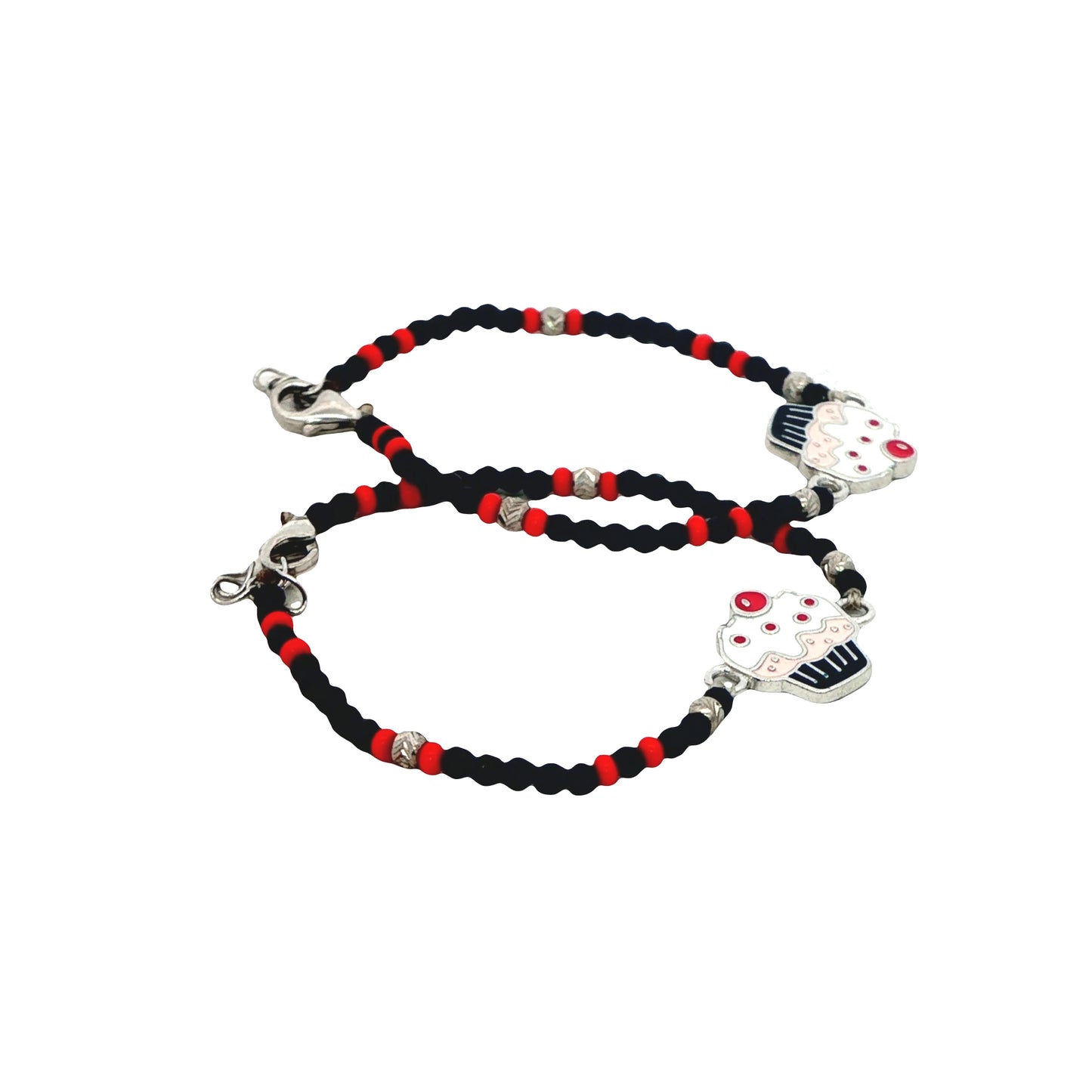 925 Sterling Silver Kids Nazariya Bracelet Pair