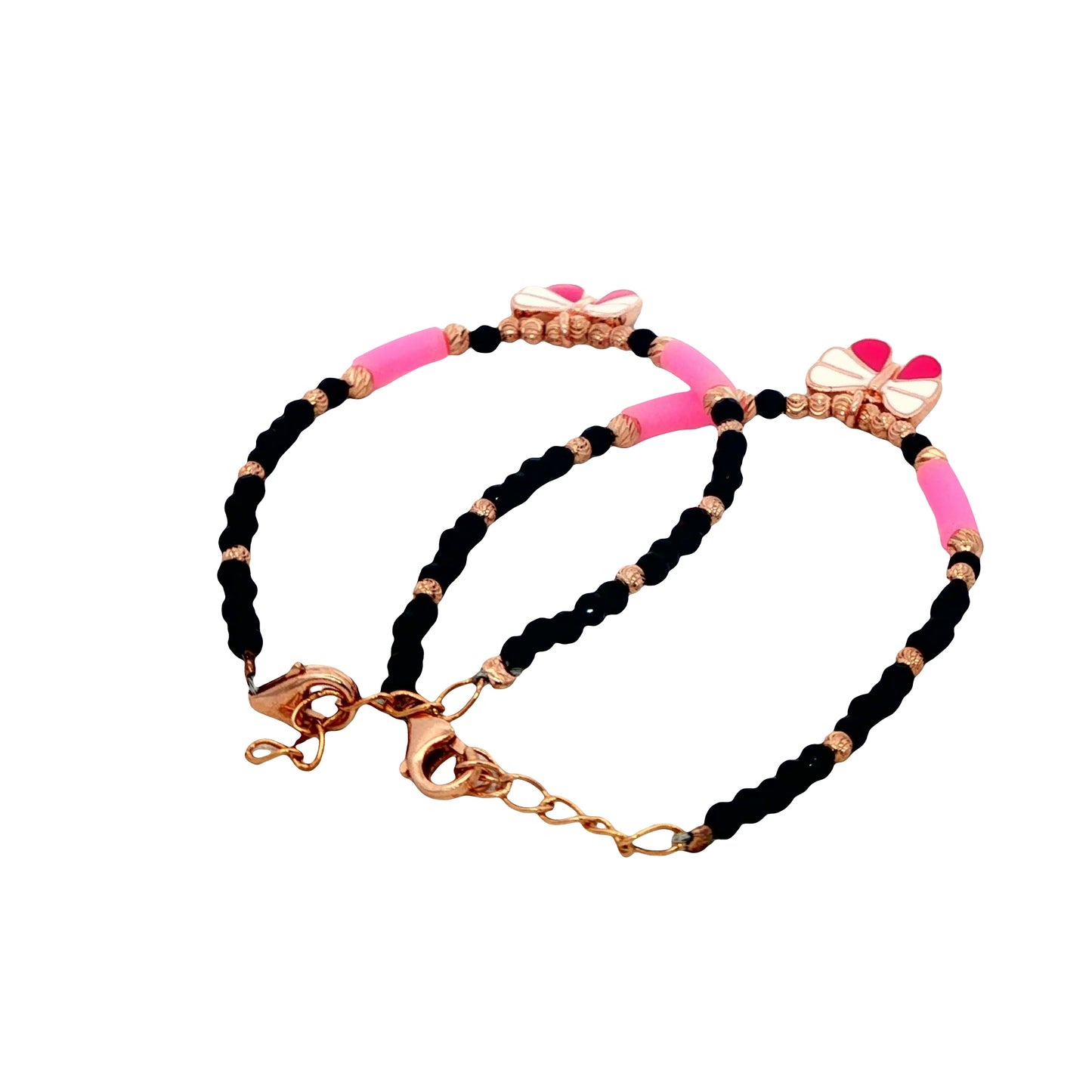 925 Sterling Silver Kids Nazariya Bracelet Pair