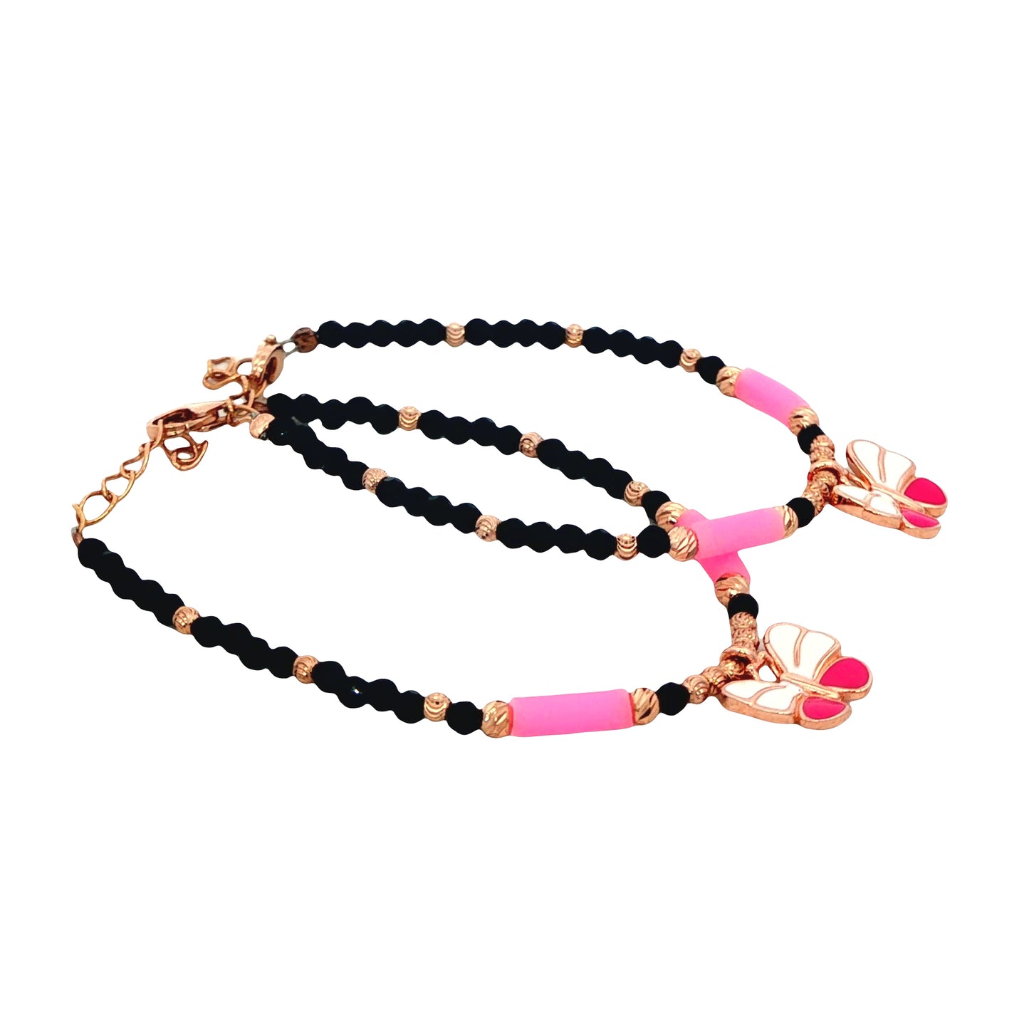 925 Sterling Silver Kids Nazariya Bracelet Pair