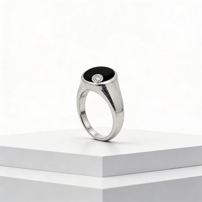 Eclipse Spark Signet Ring