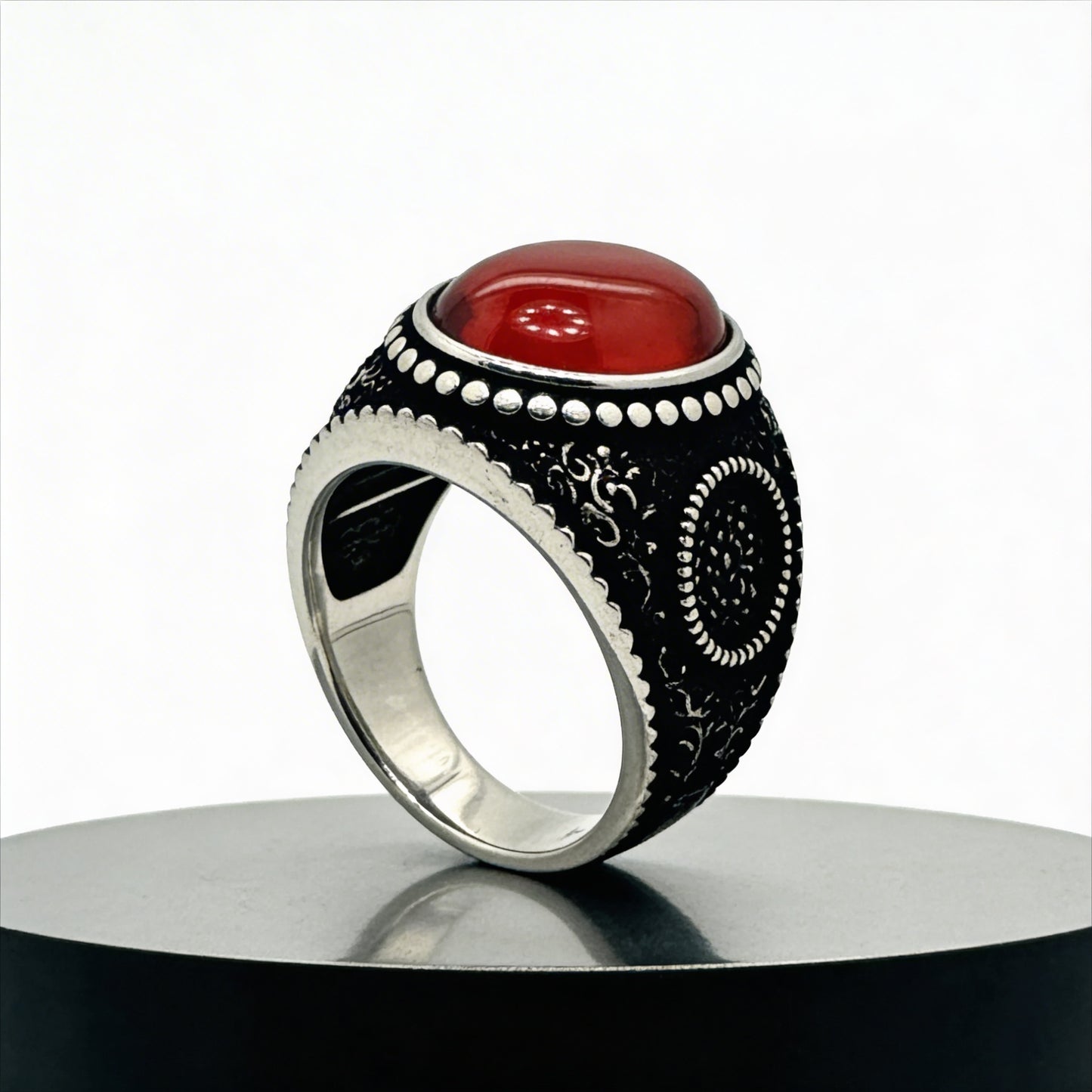 Crimson Emperor Stone Ring