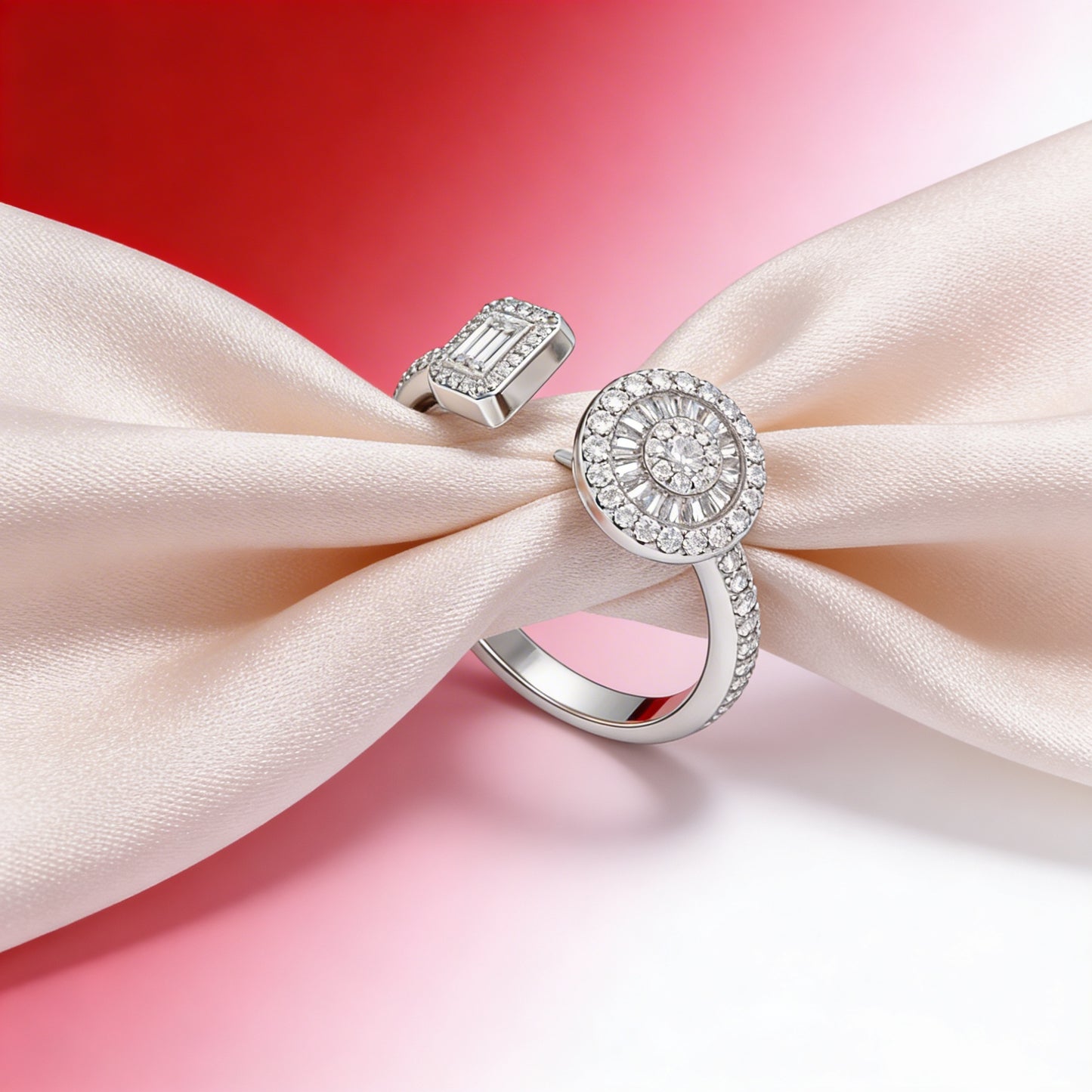 Dual Halo Open Spark Ring