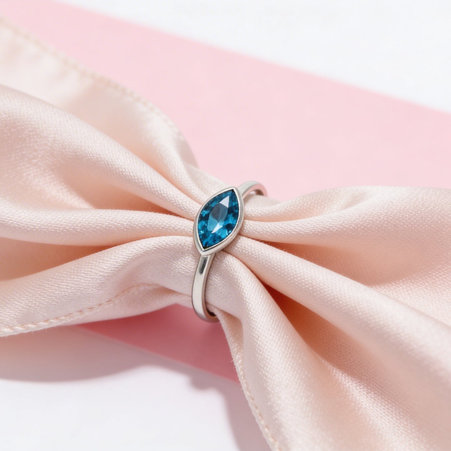 Blue Mirage Ring