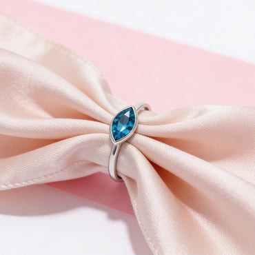Blue Mirage Ring
