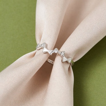 Twinkle Bow Delight Ring