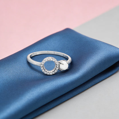 Halo Duo Charm Ring
