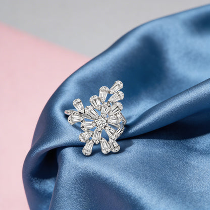 Radiant Burst Statement Ring